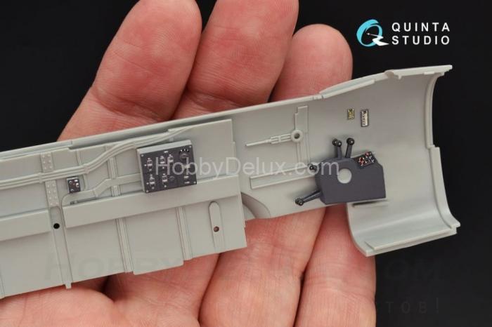 3D Декаль интерьера кабины Bf 110C/D для модели Dragon QD32063