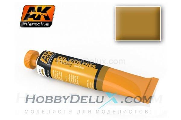 Масляная краска - DARK RUST AK-504