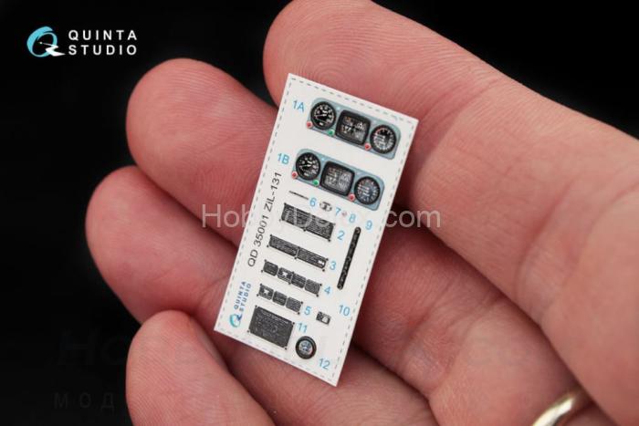 3D Декаль интерьера кабины для семейства ЗиЛ-131 (для любых моделей) QD35001