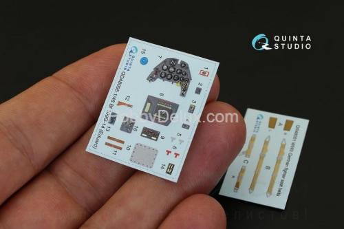 3D Декаль интерьера кабины Bf 109G-14 для модели Eduard