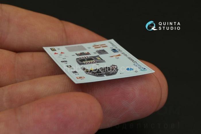 3D Декаль интерьера кабины Bf 109G-14 для модели Eduard QD48095