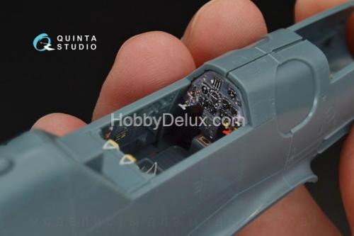 3D Декаль интерьера кабины Bf 109G-14 для модели Eduard