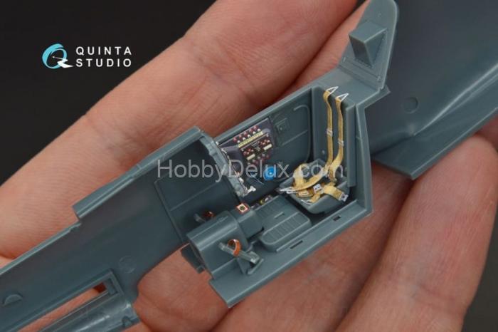 3D Декаль интерьера кабины Bf 109G-14 для модели Eduard QD48095