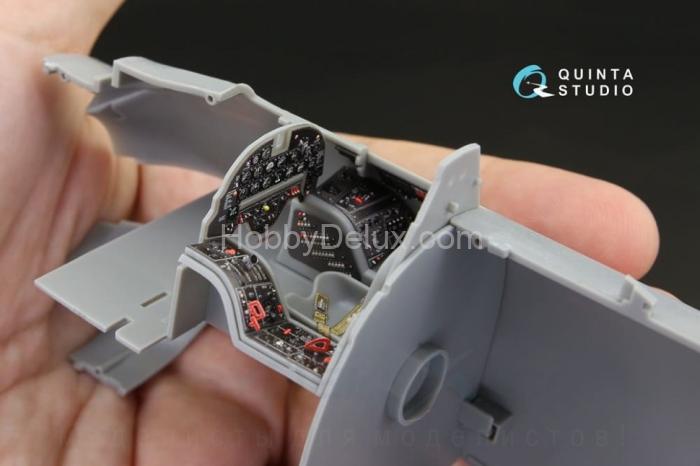 3D Декаль интерьера кабины A-1H Skyraider для модели Трубач QD32064