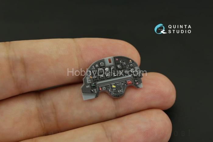 3D Декаль интерьера кабины A-1H Skyraider для модели Трубач QD32064