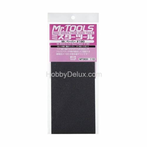 Наждачная бумага MT-303 Mr.Waterproof Sand Paper #180 x 4