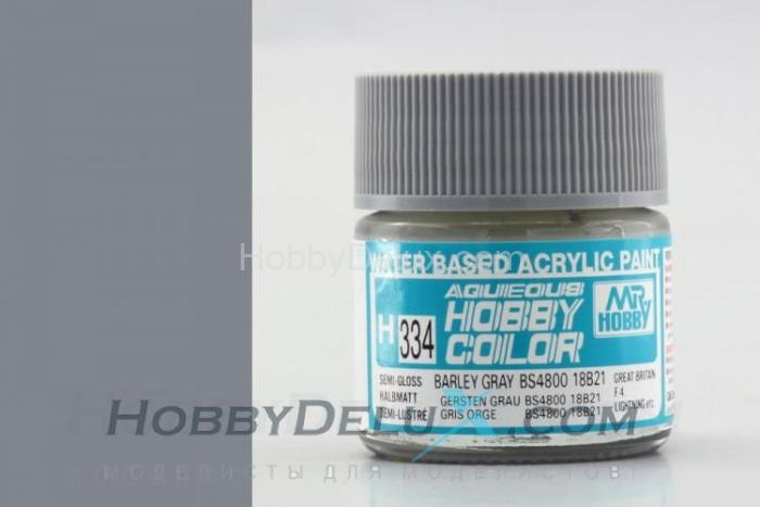 Краска акриловая Hobby Color - H334 RAF Barley Grey BS4800/18B21 H334