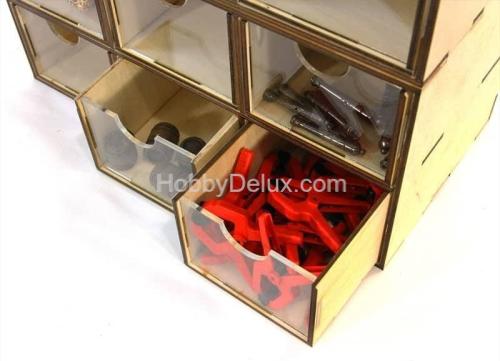 Касcетный модуль-органайзер на 6 ящичков.