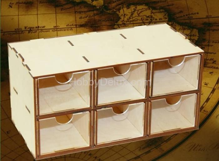 Касcетный модуль-органайзер на 6 ящичков. MWP-0010-01