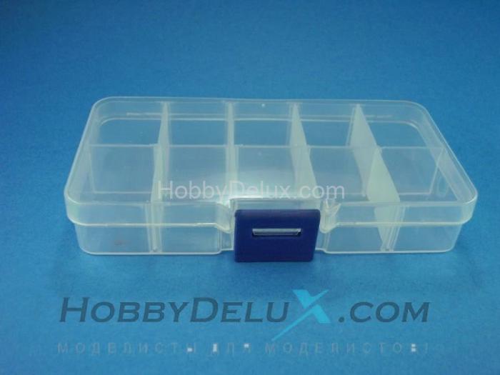 Коробочка для мелких деталей, 10 отделений JAS9041