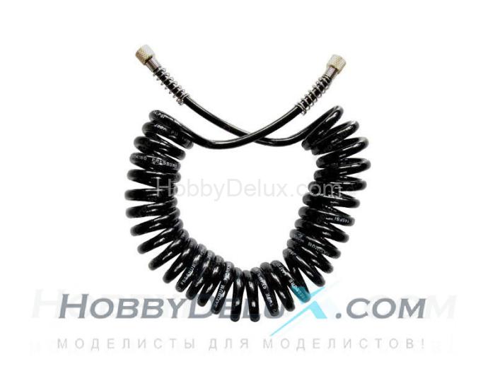 Шланг для аэрографа G1/8" х G1/8" 5 м, ПВХ, витой JAS1451