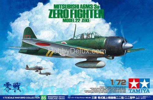 Tamiya 60785 Mitsubishi A6M2b Zero Fighter (Zeke)