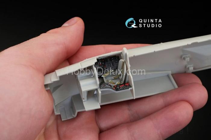 3D Декаль интерьера кабины A-1H для модели Tamiya QD48099