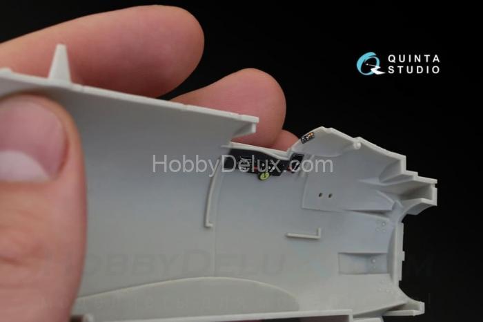 3D Декаль интерьера кабины A-1H для модели Tamiya QD48099