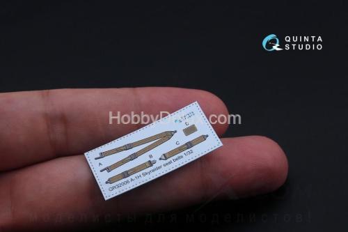 3D Декаль интерьера кабины A-1H Skyraider для модели ZM SWS