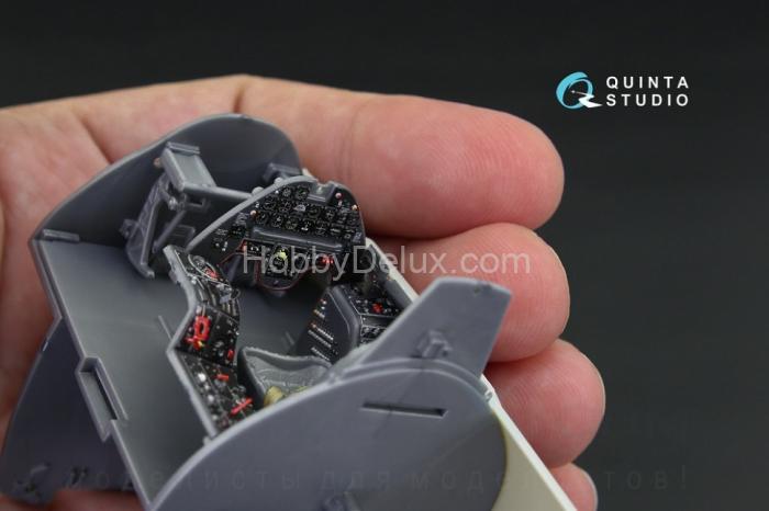 3D Декаль интерьера кабины A-1H Skyraider для модели ZM SWS QD32065