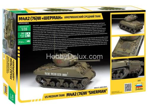 Американский средний танк М4А2 (76) W Шерман