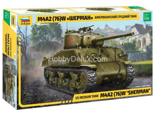 Американский средний танк М4А2 (76) W Шерман