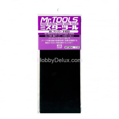 Наждачная бумага MT-304 Mr.Waterproof Sand Paper #400 x 4