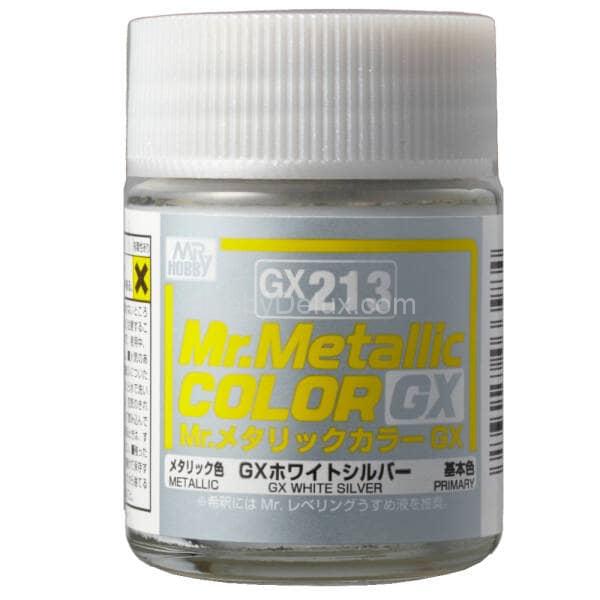 MR.HOBBY GX-213 GX White Silver (18ml) GX213