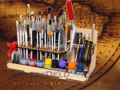 Модуль-органайзер под кисточки и инструмент
