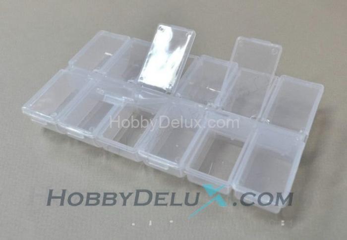 Коробочка для мелких деталей, 12 отделений JAS9032