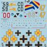 Декали Print Scale Messershmit Me-109 E Part 2 Wet decal PS48-033