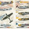 Декали Print Scale Messershmit Me-109 E Part 2 Wet decal PS48-033