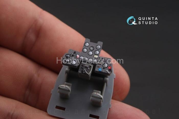 3D Декаль интерьера кабины Ki-61-I для модели Hasegawa QD32066