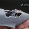 3D Декаль интерьера кабины Ki-61-I для модели Hasegawa QD32066
