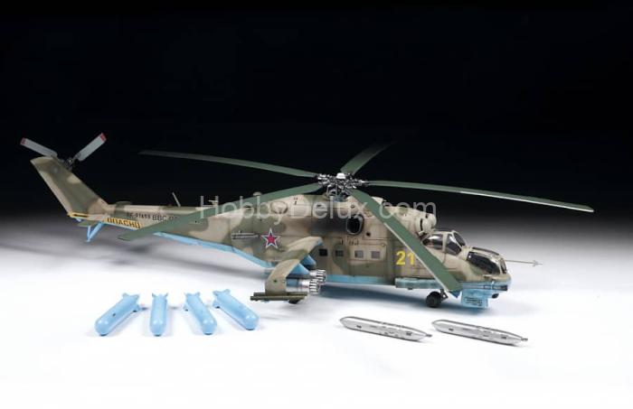 Советский ударный вертолет Ми-24П ZV4812