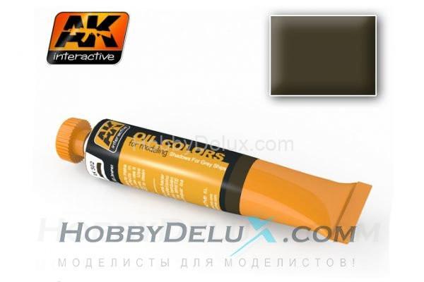Масляная краска - SHADOWS FOR GREY SHIPS AK-502