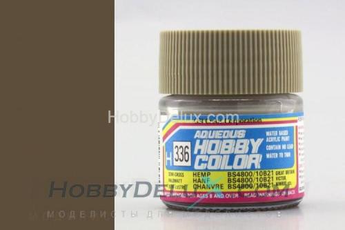 Краска акриловая Hobby Color - H336 RAF Hemp BS4800/10B21