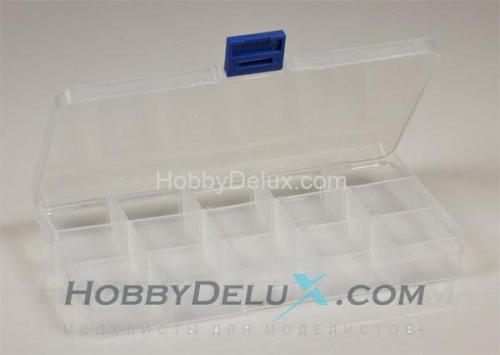 Коробочка для мелких деталей, 15 отделений