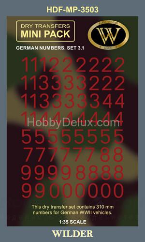 WILDER MP-3503 Сухие декали - MINI PACK 3503 HDF-MP-3503