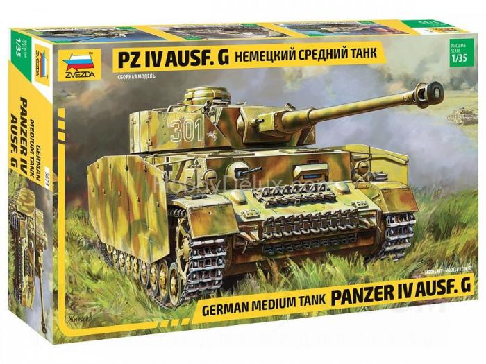 Немецкий средний танк Pz IV Ausf. G ZV3674
