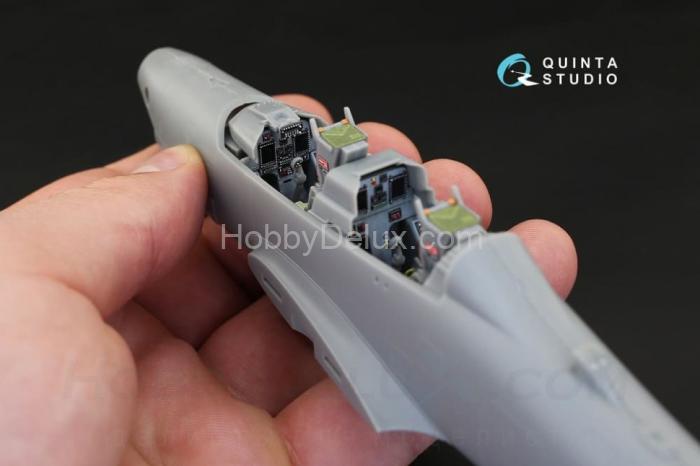 3D Декаль интерьера кабины EMB-314 Super Tucano для модели HobbyBoss QD48101