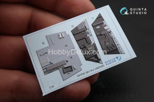 3D Декаль интерьера кабины F/A-18E для модели Revell