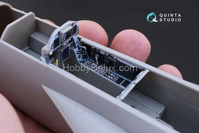 3D Декаль интерьера кабины F/A-18E для модели Revell QD32067