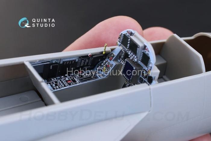 3D Декаль интерьера кабины F/A-18E для модели Revell QD32067