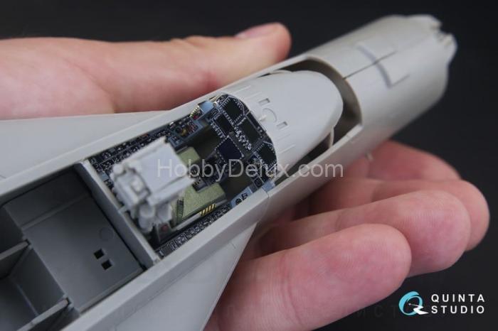 3D Декаль интерьера кабины F/A-18E для модели Revell QD32067