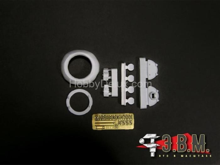 ИС-2 командирская башенка (Завод №200) выпуска март-декабрь 1944г 1/35 RS35060