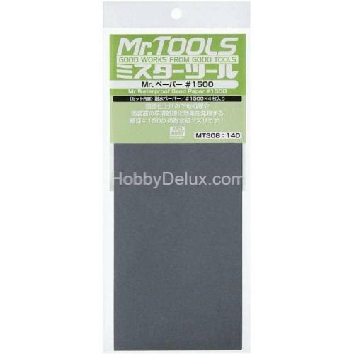 Наждачная бумага MT-308 Mr.Waterproof Sand Paper #1500 x 4