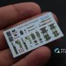 3D Декаль интерьера кабины A6M2 для модели Hasegawa QD48102