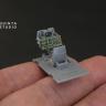 3D Декаль интерьера кабины A6M2 для модели Hasegawa QD48102