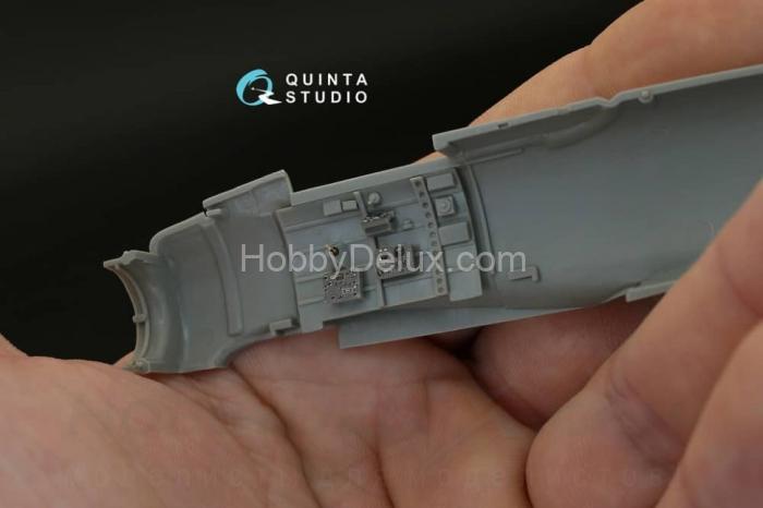 3D Декаль интерьера кабины A6M2 для модели Hasegawa QD48102