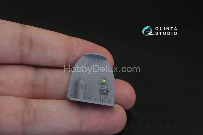 3D Декаль интерьера кабины AH-1G Cobra для модели ICM QD32068