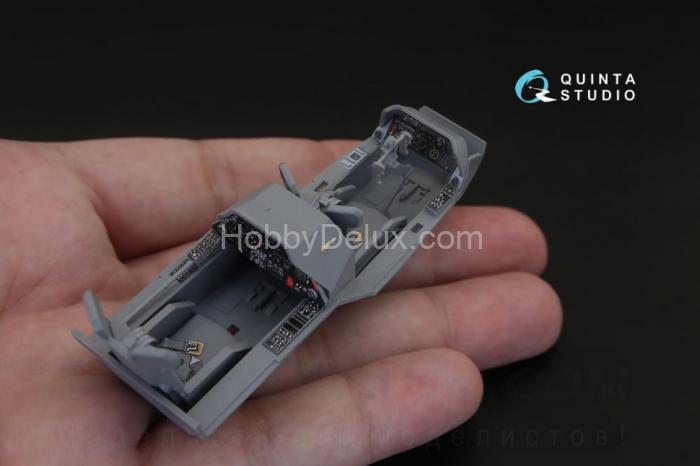 3D Декаль интерьера кабины AH-1G Cobra для модели ICM QD32068