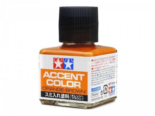 Краска для финальной отделки модели (оранжево-коричневая)