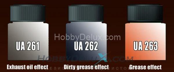 Набор красок Life Color -  EASY3 Leaking and stains 3 semi-trasparent colours MS05